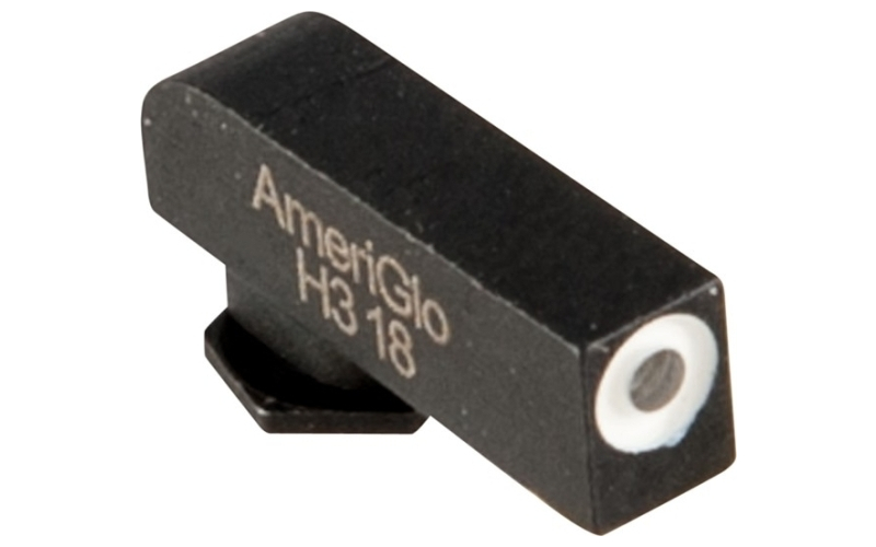 AmeriGlo 0.165''x0.125'' green w/white outline sight for glock~
