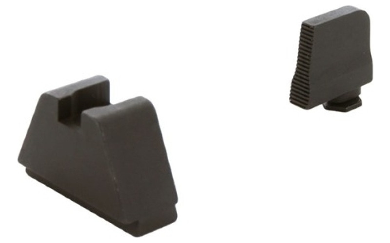AmeriGlo 5xl opt comp sights serrated front .407''f/.507''r for glock