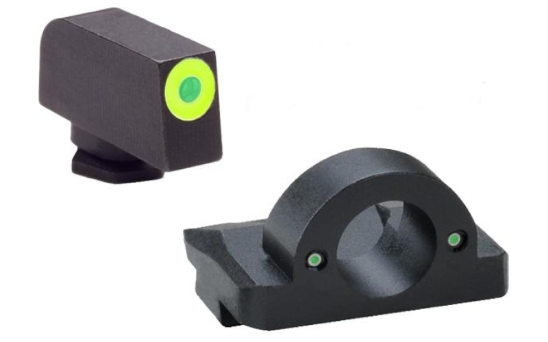 Night sights for glk ghost ring set green outline 171926