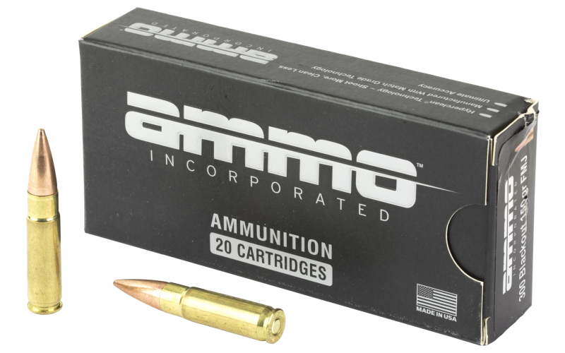 AMMO INC 300BLK 150GR FMJ 20/500