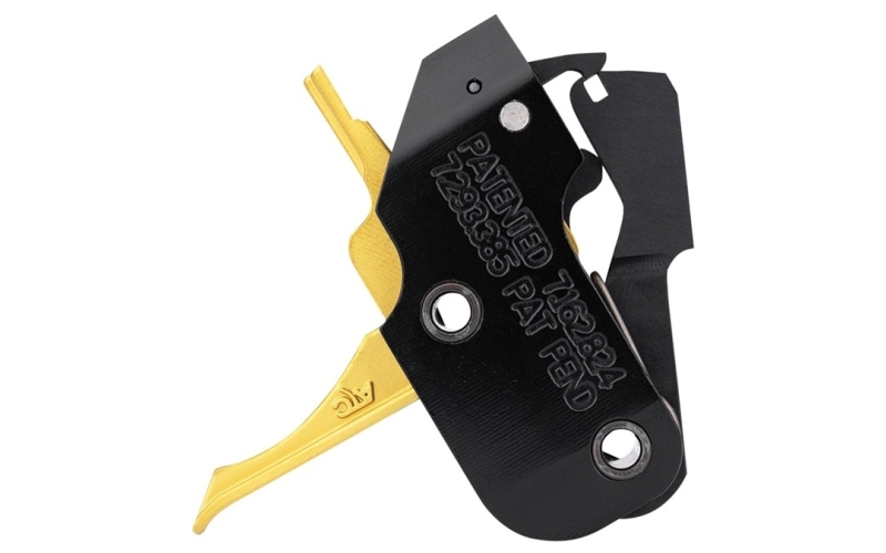 American Trigger Corporation Ar-15 gold trigger fixed flat 5.56mm