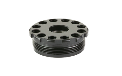 ANECHOIC DTA Mount, 1/2X28 Thread Pitch, For AnechoX Suppressors, Titanium Construction, Matte Finish, Black DTA-1228