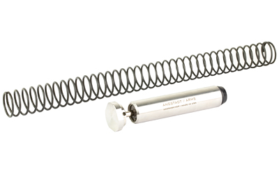 Angstadt Arms Hydraulic Buffer Kit, Heavy Damping Profile, 6 oz, Stainless Steel, For 9MM/.40 S&W/45 ACP AR Rifles, Includes Buffer with Spring AA09HBKHDP