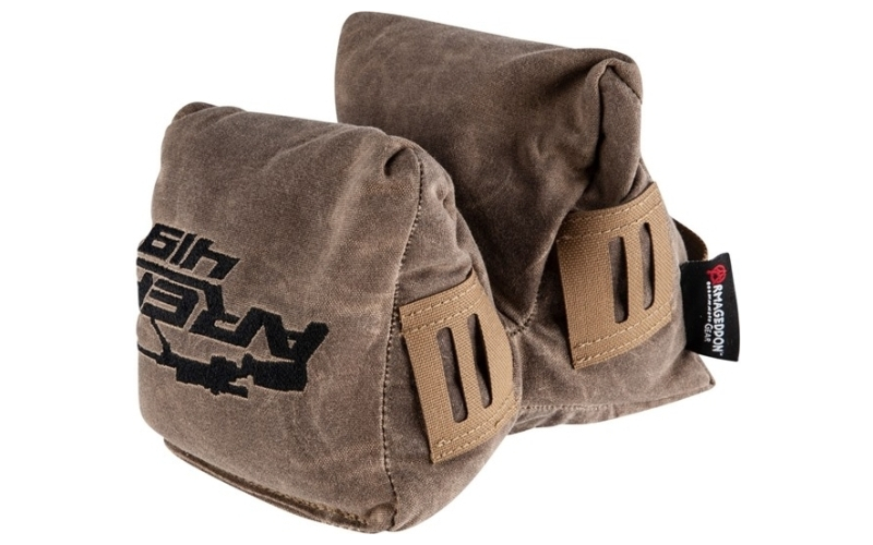 Area 419 Waxed canvas railchanger bag, light fill
