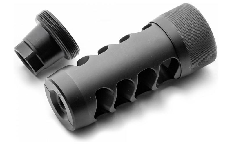 Area419 hellfire match self timing muzzle brake 6mm 5/8-24 black nitride