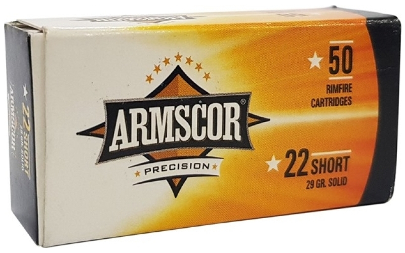 Armscor 22 short 29gr soft point 50/box