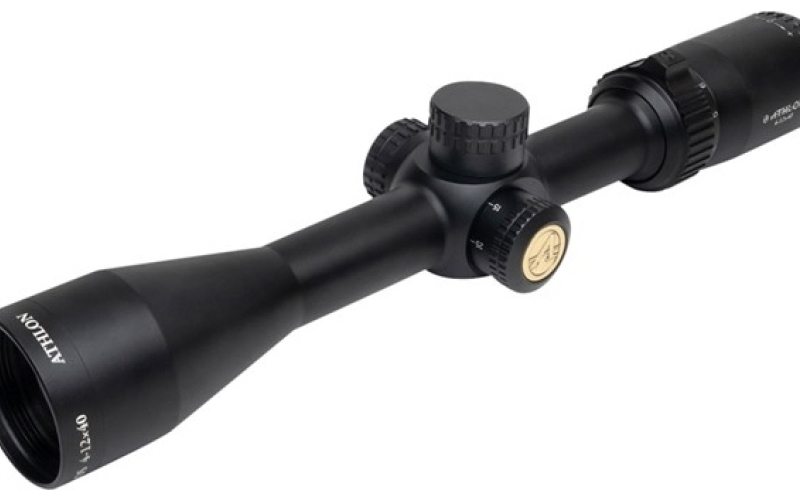 Athlon Optics Neos 4-12x40mm sfp illuminated bdc 500 ir reticle black