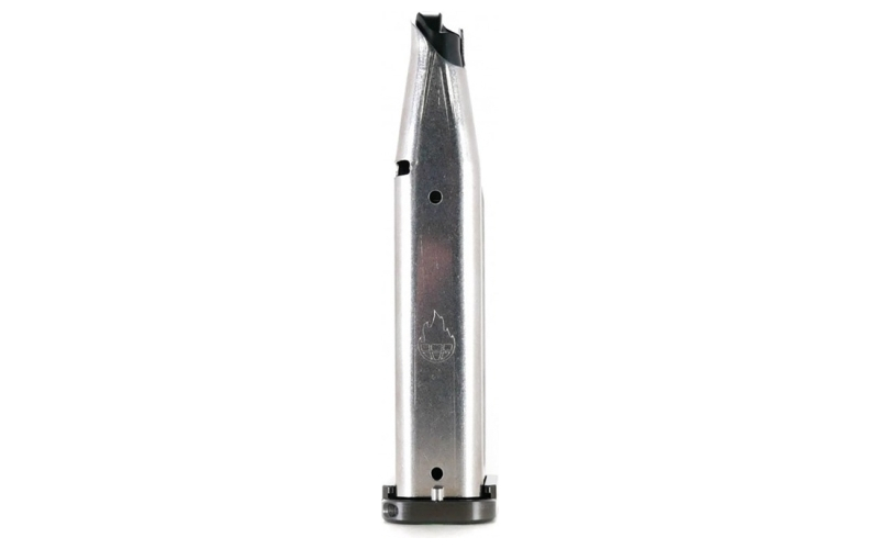 Atlas Gunworks 2011 126mm 18rd ss slidelock magazine base pad ss 9mm