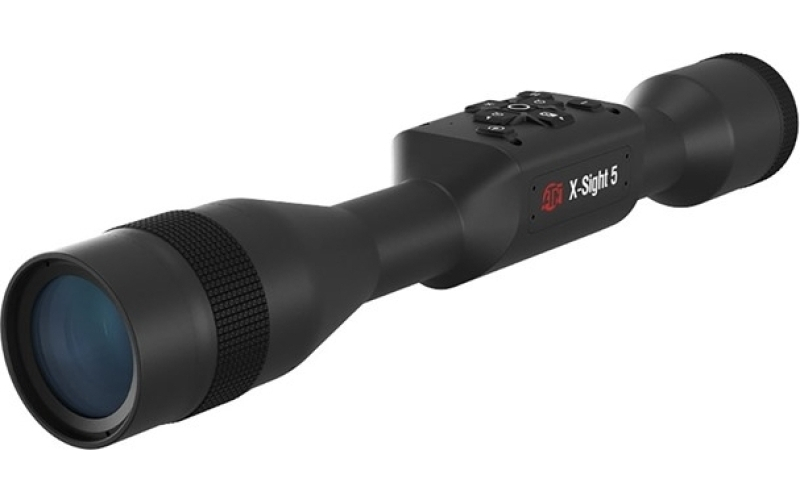 ATN Corp X-Sight 5, Day/Night Hunting Rifle Scope, 3-15X, Matte Finish, Black, 30mm Tube, Multi Reticle DGWSXS3155P