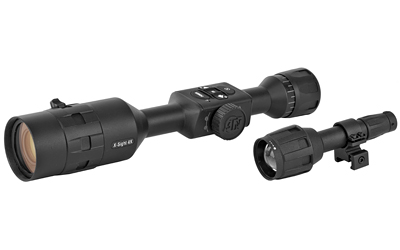 ATN Corp X-Sight 4K Pro, Smart HD Optics, 5-20x, Obsidian IV Dual Core, Day/Night Mode, 1080 Display, Record Video, Captures Pictures, Wi-Fi, GPS, Black Finish, Includes 30mm Rings DGWSXS5204KP