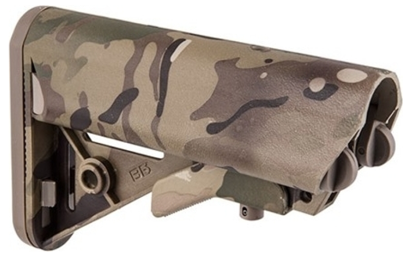 B5 Systems Ar-15 enhanced sopmod stock collapsible mil-spec multi-cam
