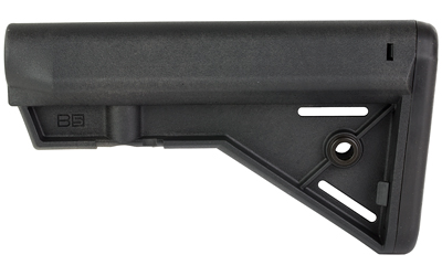 B5 Systems Bravo Fixed, Stock, Black, Fits AR15 with MIL-SPEC Carbine Receiver Extensions BRC-1441