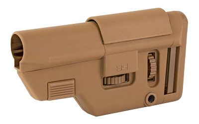 B5 Systems Collapsible Precision Stock, Coyote, Short Length Cheek Riser CPS-1402