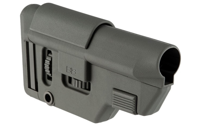 B5 Systems Collapsible precision stock foliage green- short