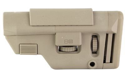 B5 Systems Collapsible Precision Stock, Flat Dark Earth, Long Length Cheek Riser CPS-1413