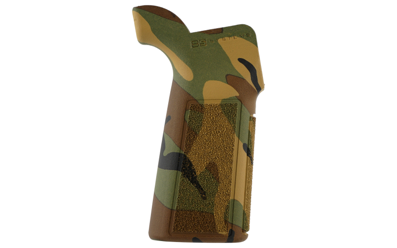 B5 Systems P-Grip, Woodland Camo PGR-1187