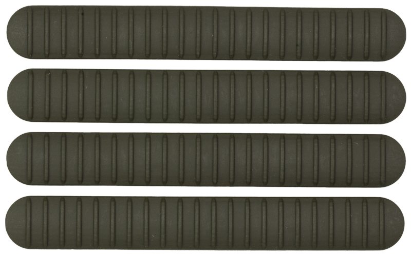 B5 Systems Rail Covers, 4 Pack, Fits M-LOK Rails, Matte, Olive Drab Green RCM-1260