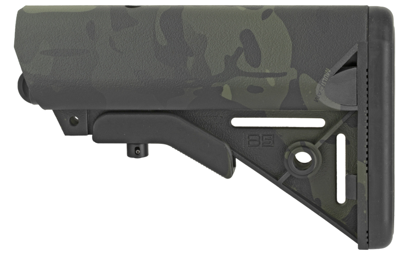 B5 Systems SOPMOD Stock, MultiCam Black, w/ Quick Detach Mount, Double the resin and glass of prior SOPMOD stock, makes this stock 2-3 times stronger., Mil Spec SOP-1422