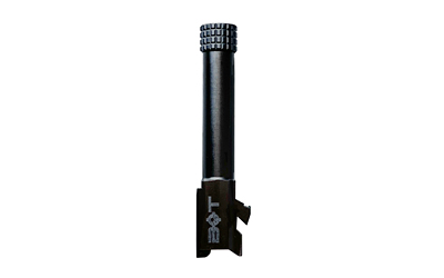 Backup Tactical Barrel, 9MM, Nitride Finish, Black, 1/2X28 Thread Pitch, Fits GLOCK 26 Gen1-5 G26TB-BLK