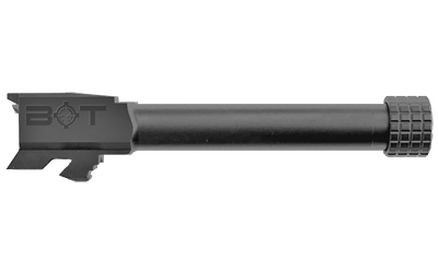 Backup Tactical Barrel, 9MM, Nitride Finish, Black, 1/2X28 Thread Pitch, Fits GLOCK 48 G48TB-BLK