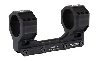 Badger Ordnance Condition One Max, Mount, 34mm, 1.54" Height, Fits Picatinny, Anodized Finish, Black 154-340KB