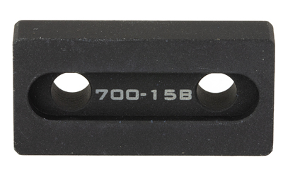 Badger Ordnance Condition One Arc Riser, Compatible with C1 ARC Accessory, .250" Tall, Anodized Finish, Black 700-15B