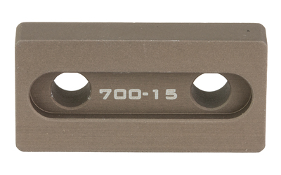 Badger Ordnance Condition One Arc Riser, Compatible with C1 ARC Accessory, .250" Tall, Anodized Finish, Tan 700-15