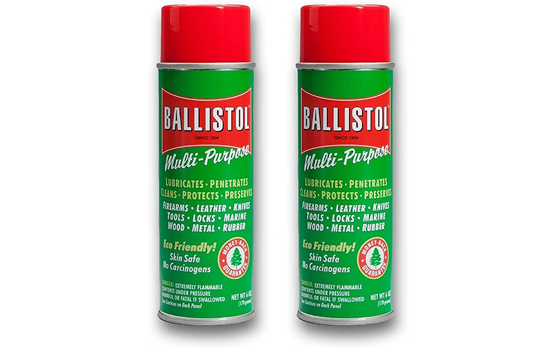 Ballistol Multi-Purpose Non-CFC Aerosol Can Lubricant Cleaner Protectant 6 oz, 2 pack