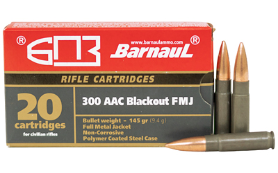 BARNAUL 300BLK 145GR FMJ 20/500