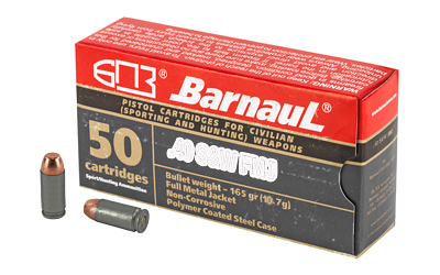 BARNAUL 40SW 165GR FMJ 50/500