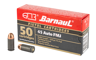 BARNAUL 45AUTO 230GR FMJ 50/500