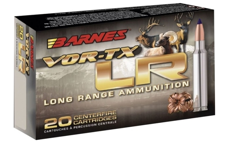 Barnes 338 remington ultra magnum 250gr long range x bt 20/box