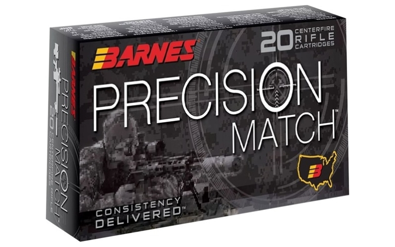 Barnes 6.5mm creedmoor 140gr open tip match jacketed hp 20/box