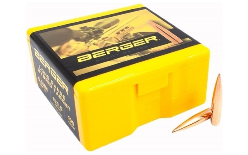 Berger Bullets 6.5mm (0.264'') 153.5gr lrht 500/box