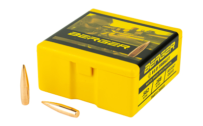 Berger Bullets VLD Target, .264 Diameter, 6.5MM, 130 Grain, Boat Tail Hollow Point, 100 Count 26403