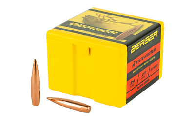 Berger Bullets Elite Hunter, .338 Diameter, 338 Caliber, 300 Grain, Hollow Point Boat Tail, 100 Count 33556