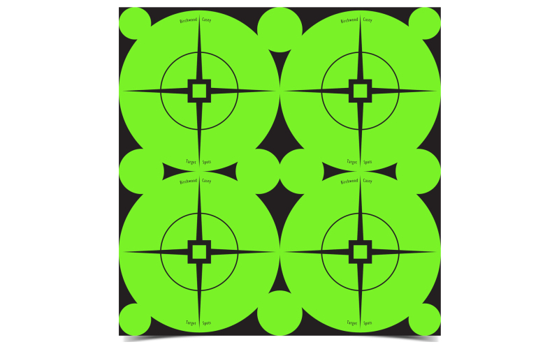 Birchwood Casey Target Spots, Green, 3", 40 Targets BC-33933