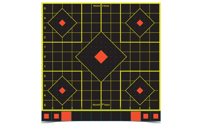 Birchwood Casey Shoot-N-C, Sight-In Target, 12", 12 Targets BC-34214