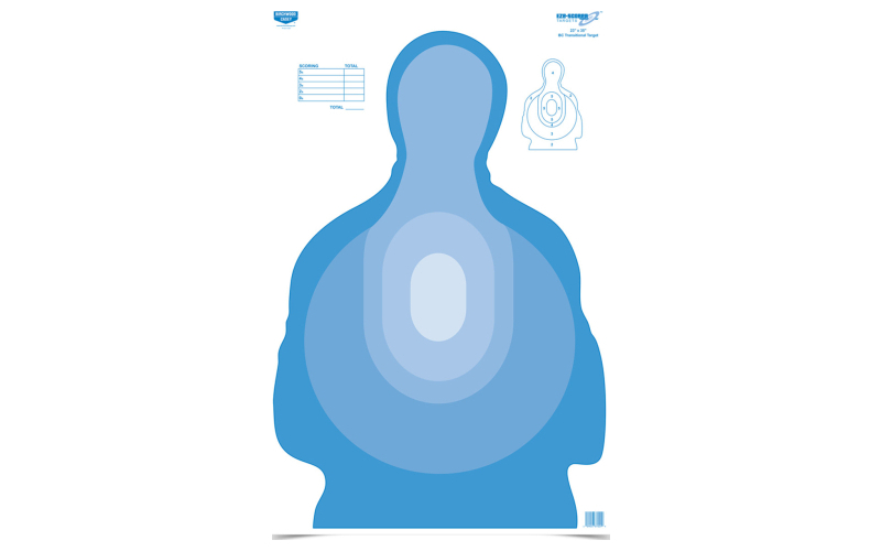 Birchwood Casey Eze-Scorer Target, Transitional Blue Paper, 23X35, 100 Targets BC-37024