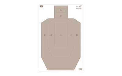 Birchwood Casey Eze-Scorer Target, IPSC Practice Paper, 23X35, 100 Targets BC-37025
