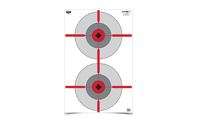 Birchwood Casey Eze-Scorer Target, Double Bull's-Eye, 23X35, 100 Targets BC-37031