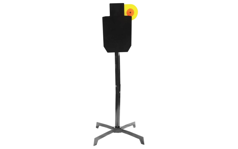 Birchwood Casey World of Targets Silhouette, 6" Hostage Paddle, 1/2" AR500 Steel, Two Piece Base, 1 Target BC-47440