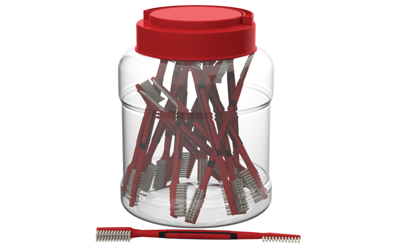 B/C DUAL END NYLON BRUSHES 25 PK
