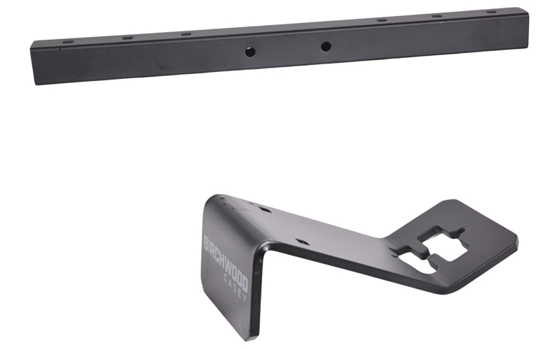 Birchwood Casey T-Post Gong Mount, Black, Steel Target Not Included BC-TPGTM