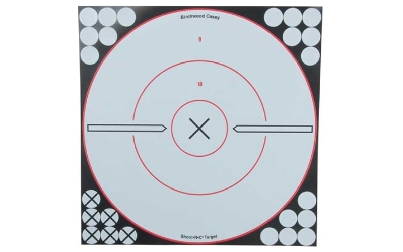 Birchwood Casey Shoot-n-c 12'' bulls-eye target (5 pack)