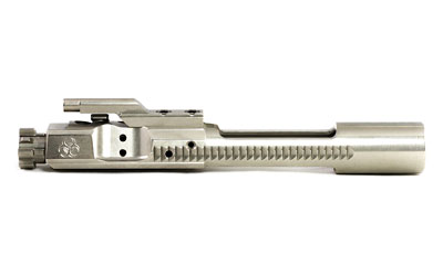 Black Rain Ordnance Left Hand Bolt Carrier Group 223 Remington/5.56 NATO, Biohazard Engraved, Nickel Boron Finish BRO-BCG-LH