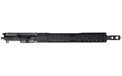 Black Rain Ordnance 458 SOCOM Complete Upper, 16" 4150 Chrom-Moly Vanadium Steel Barrel, 1:14 Twist, Forged, 15" MLOK Rail, Nitride Coated BCG, Billet Charging Handle w/Extended Tac Latch, 458 SOCOM Muzzle Brake, Black Finish BRO-SPEC15-CU-458S