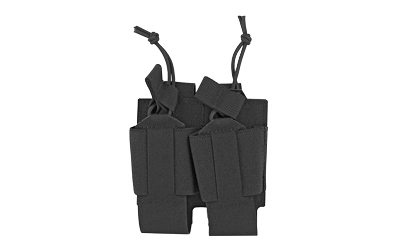 BLACKHAWK Foundation, Double Pistol Magazine Pouch, Nylon, Black 37FS48BK