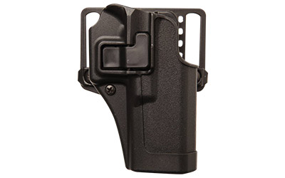 BLACKHAWK SERPA CQC Concealment Holster with Belt and Paddle Attachment, Fits Glock 42, Right Hand, Matte Black 410567BK-R