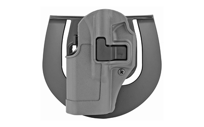 BLACKHAWK SERPA Sportster, Fits Glock 19/23/32/36, Left Hand, Gray Finish, Includes Paddle Platform Only 413502BK-L
